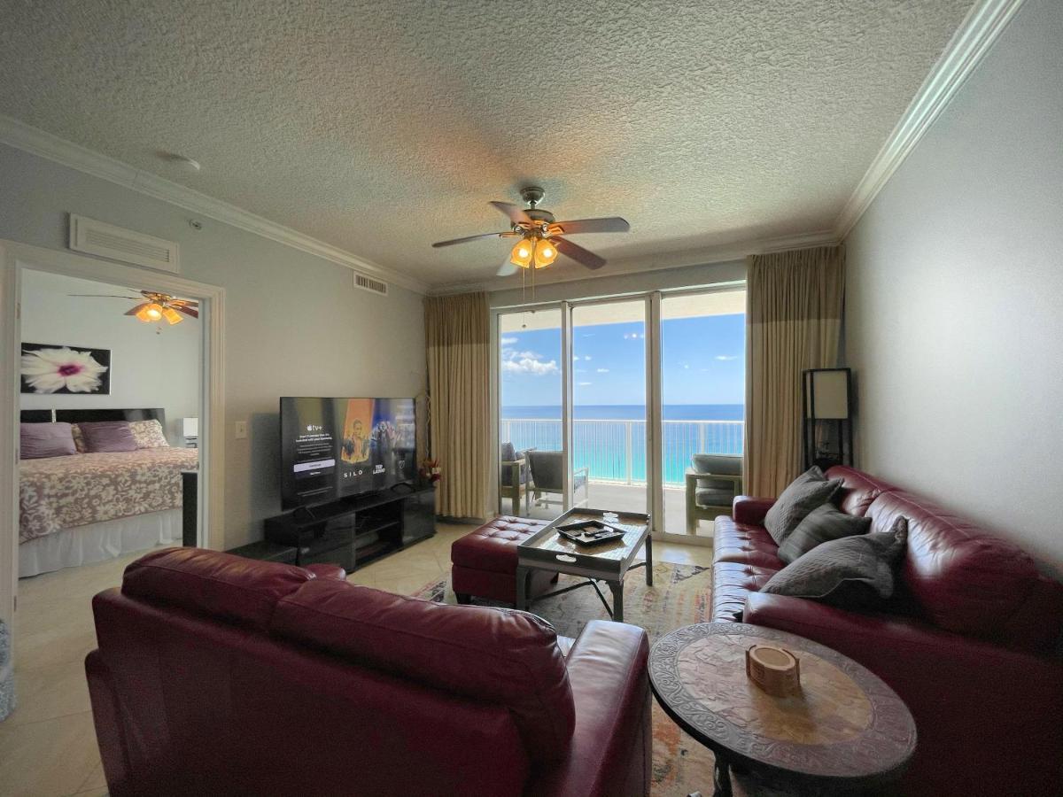Tropic Winds 1701 Premium Corner Unit With 2 Parkings! Free Beach Chairs Service! パナマシティービーチ エクステリア 写真